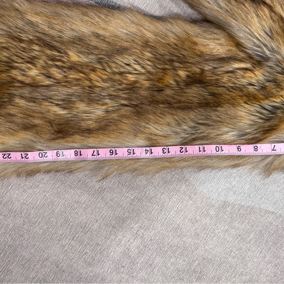 Zadig & Voltaire Luxurious Faux Fur Coat in Rich Brown - Picture 11 of 15